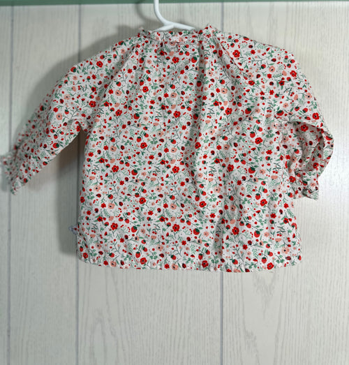 Blouse à motif fraises & fleurs Sergent Major - 6mois