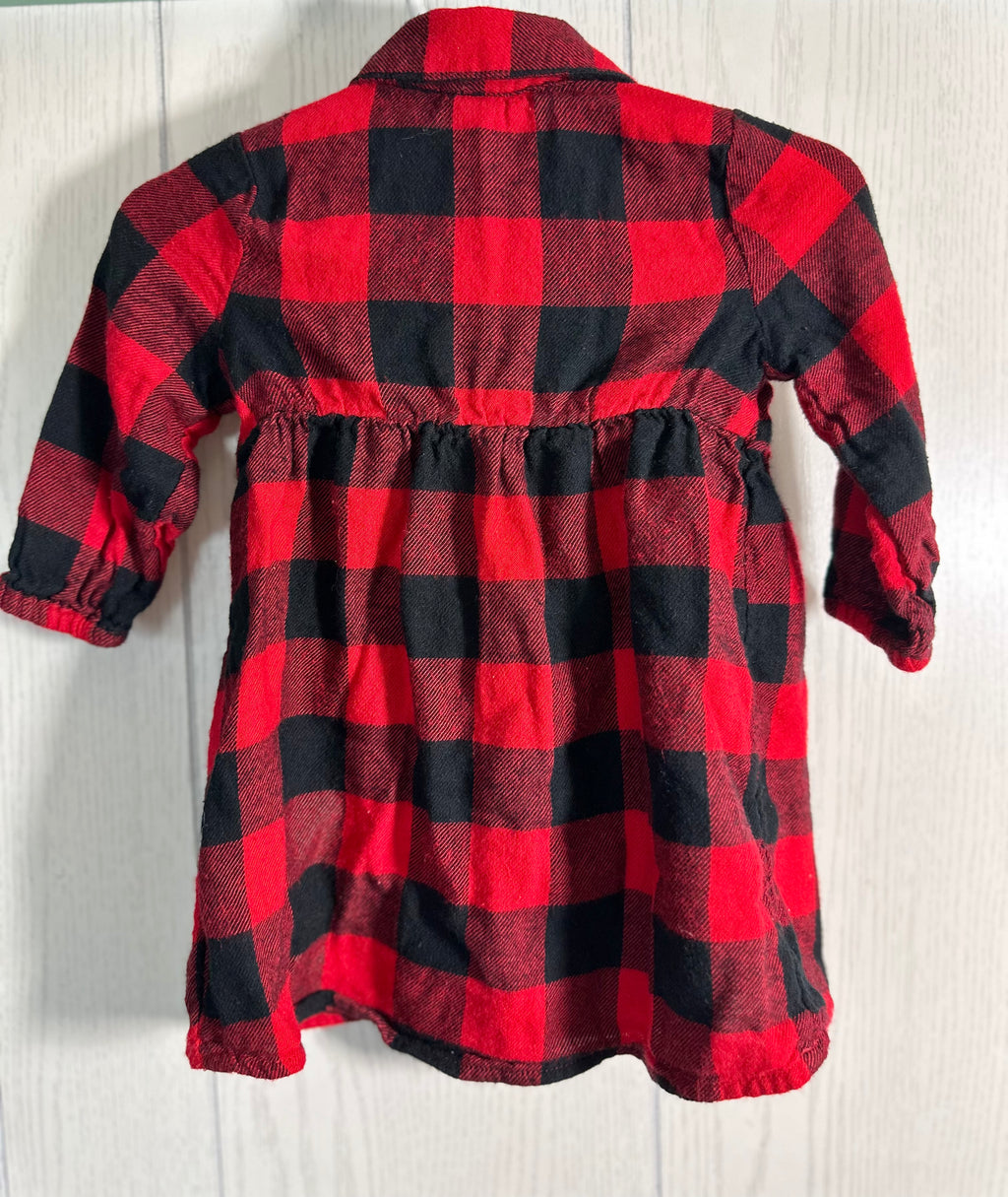 Petite robe à carreaux Old Navy 6-12 mois