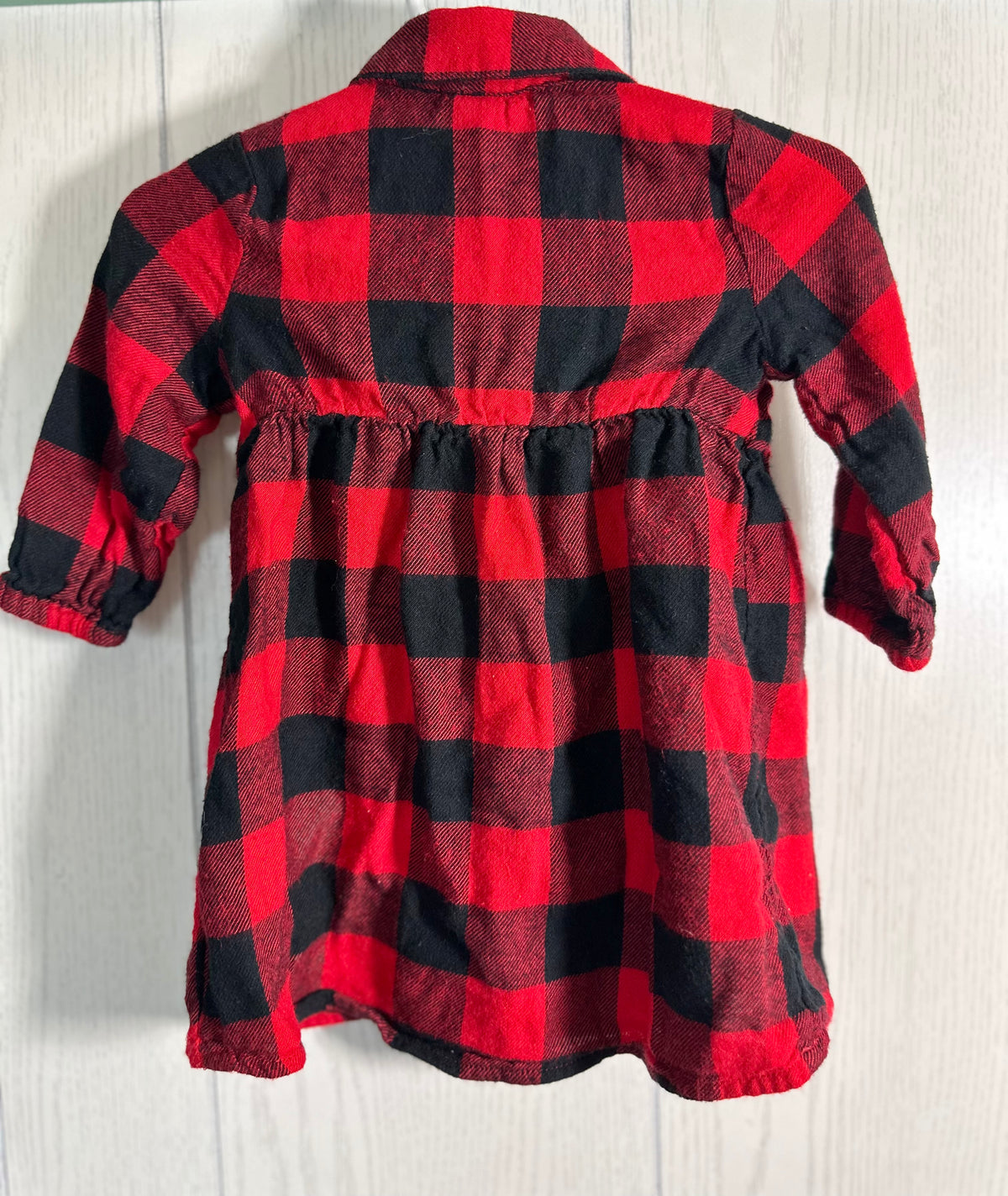 Petite robe à carreaux Old Navy 6-12 mois